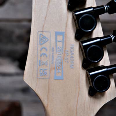Ibanez RGA42FM-BLF Standard - Blue Lagoon Burst Flat image 16