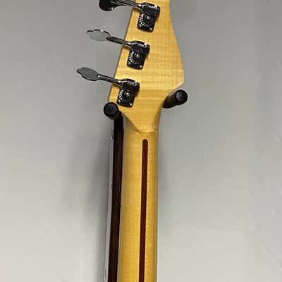 Short Scale bass Woodcraft Electric Guitars Left JB4 Mini Marcus Miller-Influenced 4-String image 6