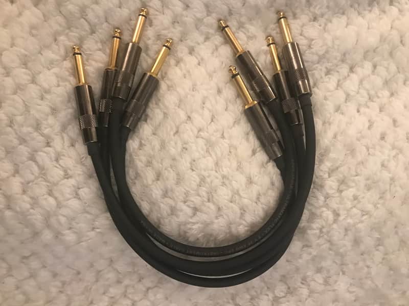 Lava Cable  Ultramafic Flex Patch cable (four)  12” image 1