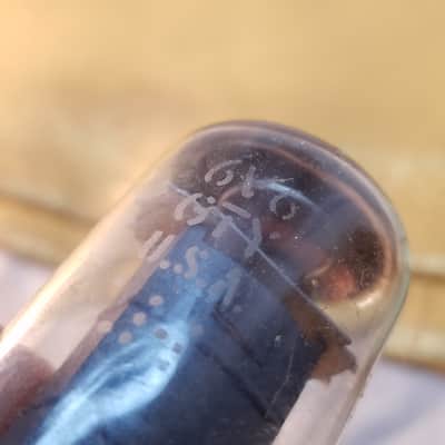 G.E 0% perfect Tight Matched Pair (2) JAN-CG-6V6GTY tNOS AT1000 TESTED Vacuum Tubes military brown base Premium Beam Power 1947-1969 image 7