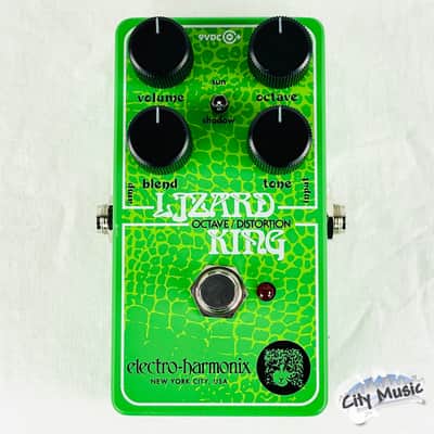 Used Electro-Harmonix EHX Lizard King Bass Octave Fuzz Guitar Effects Pedal ♫ image 1
