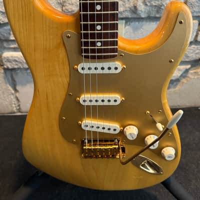 1997 Fender USA Stratocaster - Natural - Ash image 4