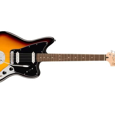 SQUIER - Affinity Series Jaguar  Laurel Fingerboard  Black Pickguard  3-Color Sunburst - 0378401500 image 1