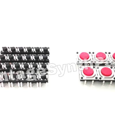 Akai MPC-500 Pushbuttons Tact Switches Full Set Of 30 Microswitch Mpc500