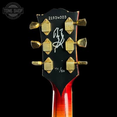 Used 2024 Gibson Custom Shop Jimmy Page Collector's Edition "Signed" 1964 SJ-200 Murphy Lab Light Aged Cherry Tea w/case TSU25248 image 20
