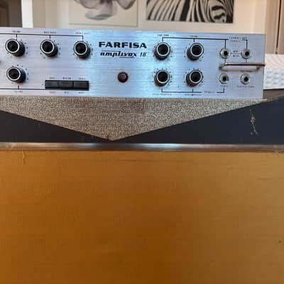 Farfisa Amplivox 18 – 1960s – Original Jensen 12" (Chicago) – Rare Italian Tube Amp image 2