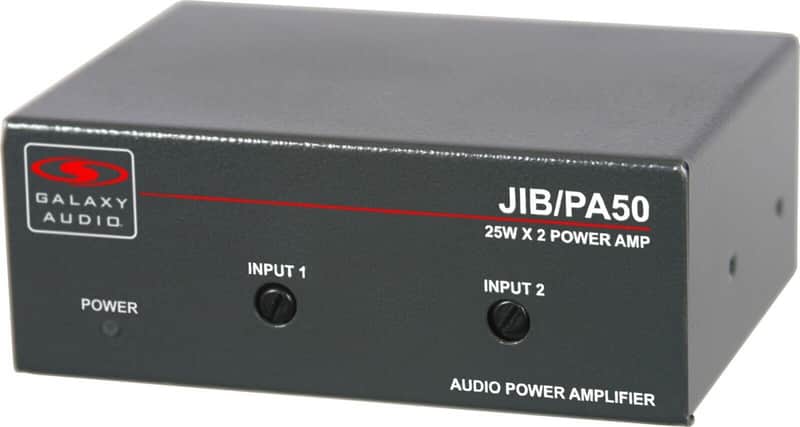 Galaxy Audio Amplifier Small Format 50 Watts - JIB/PA50 image 1