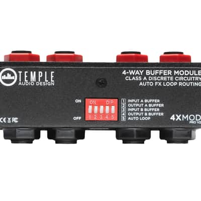 Temple Audio Design 4X MOD Pro 4-Way Buffer Module V2 image 3
