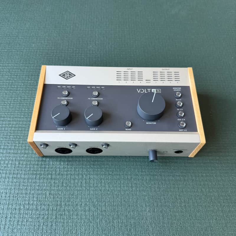 Universal Audio Volt 476 USB-C Audio Interface 2021 - Present - Tan / Gray image 1