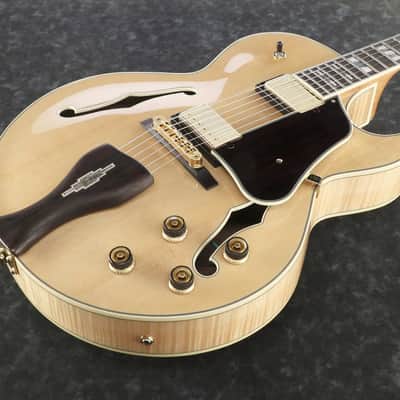 Ibanez LGB30-NT George Benson Signature Hollow Body Guitar 6-String - Natural + Case MF100C image 15