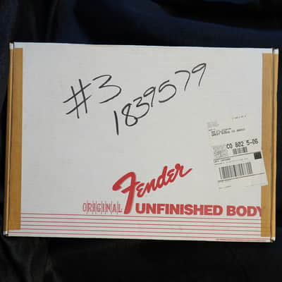 1993 Fender/Japan HRR 60s Purple Foto Flame Guitar Body NOS image 3