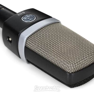 AKG C214 Large-diaphragm Condenser Microphone - Matte Grey Blue (C214d1) image 3