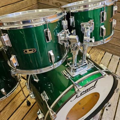 Drum Kit Pearl Vintage Early 1970s President, Emerald Green USED! RKEMH220726 image 5