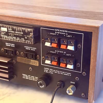 ✨ Sansui 661 Vintage Stereo Receiver – Professionally Serviced – Wood Cabinet – Made in Japan image 17
