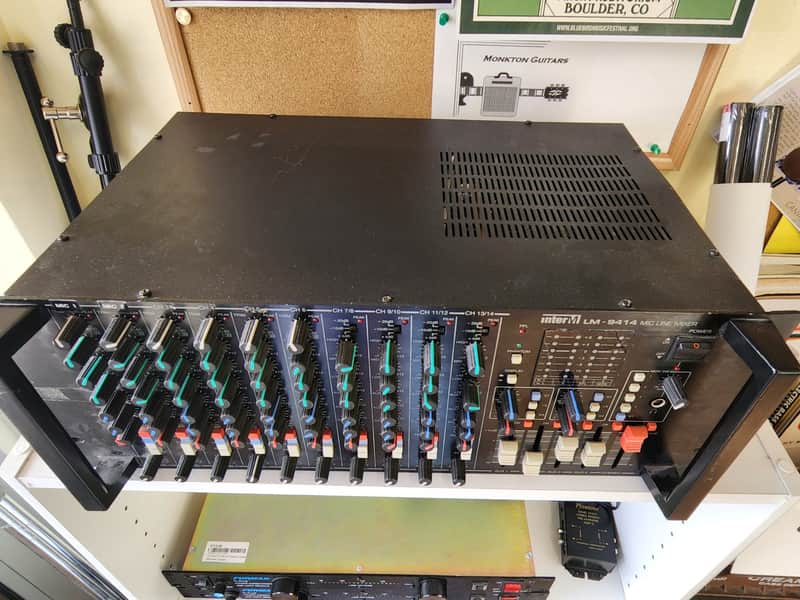 Inter-M LM-9414 4 Bus Mic Line Mixer | Reverb
