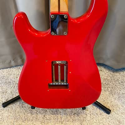 Fender Squier Stratocaster 1992 Torino Red CN series made in Korea -  Rare Vintage Collector image 11
