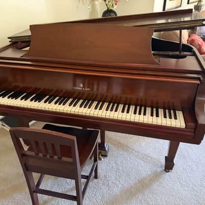 Steinway Model S 5"1" 1954 - Mahogany image 5