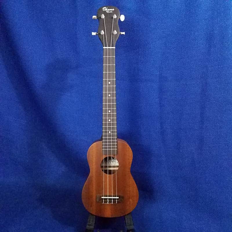 Ohana SK-30L Long-Neck Solid Mahogany Soprano Ukulele image 1