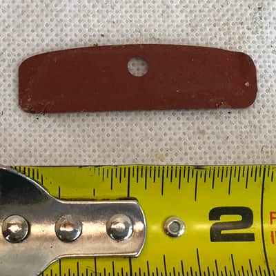 Vintage 1966 Fender Guitar Part Authentic Neck Shim image 1