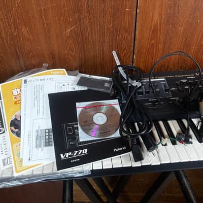 Roland VP-770 Vocal & Ensemble Keyboard w/ box Hands-free Microphone image 11