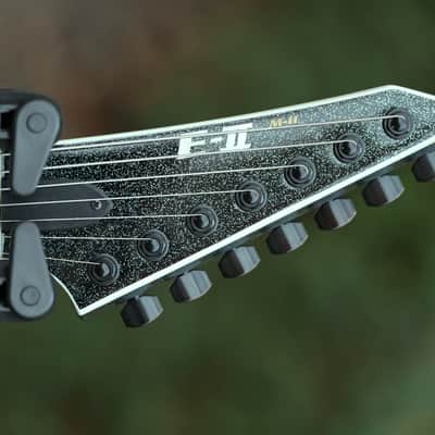 ESP E-II M-II 7B Baritone Evertune - Granite Sparkle image 2