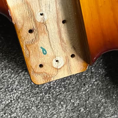 G&L CLF Research L-2000 Bass Body Old School Tobacco Sunburst image 2