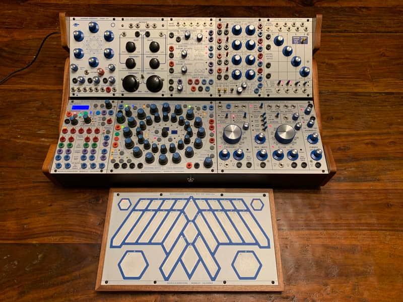 Buchla Skylab case 200e 200r Full System with Extra Modules and Cables image 1