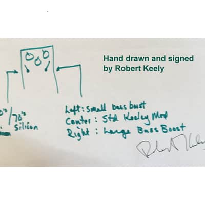 NEW PRICE! Robert Keeley “Freak of the Week #2” Maxon TS9 Mod – Very Limited Run Custom Shop– Hand Signed Pedal image 13