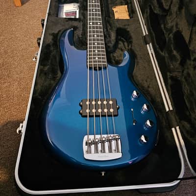 Ernie Ball Music Man BFR Stingray 5 2020 - Kinetic Blue image 1