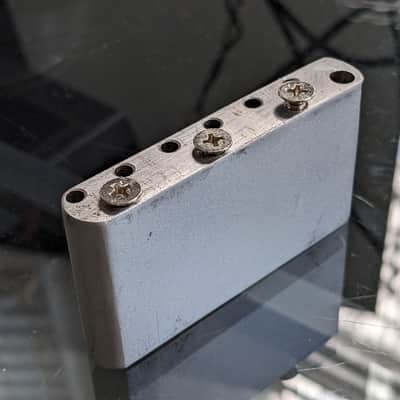Fender Vintage Stratocaster Steel Tremolo Block - Japan MIJ 1980's image 3