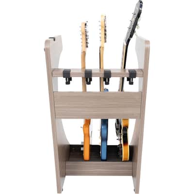 Gator Frameworks Elite Series 3 to 4-Space Guitar & Instrument Case Combo Rack Driftwood Grey Finish image 11