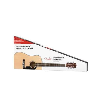 Fender CD-60S Dreadnought Pack V2, Natural image 2