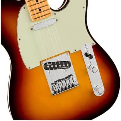 American Ultra Telecaster with Maple Fingerboard and Case, Ultraburst Finish image 2