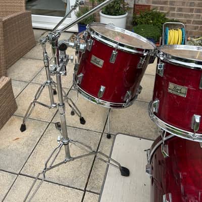 Pearl Professional DLX Series 1987 - Wine Red Lacquer image 7