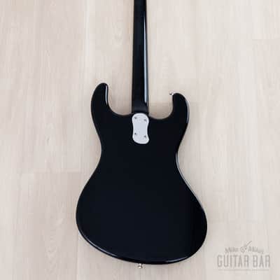 1990 Mosrite Ventures Model Bass Standard Series VMB-900 Black w/ Case, Japan Kurokumo image 3