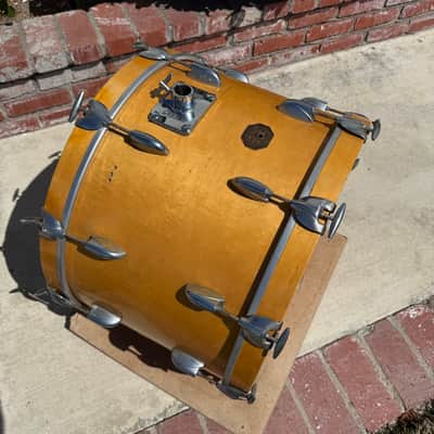 Gretsch 4247W 14x22” bass drum 1980’s - Maple gloss image 2