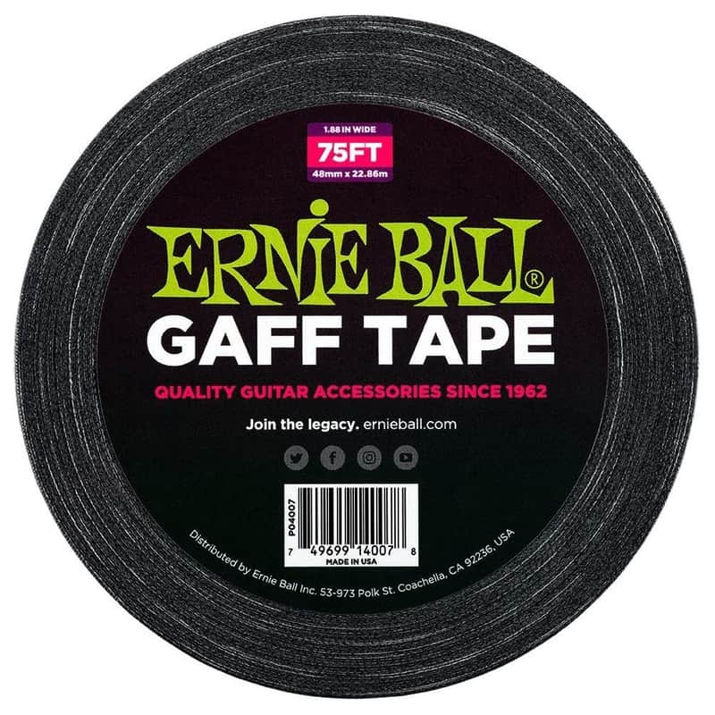 Ernie Ball Gaff Tape 75' Roll P04007 image 1