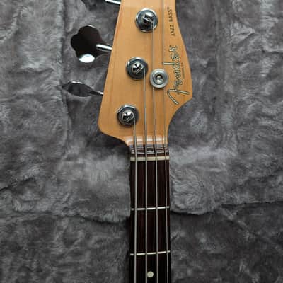 Upgraded Fender American Professional Jazz Bass with Rosewood Fretboard 2017 - 2019 - Olympic White image 3