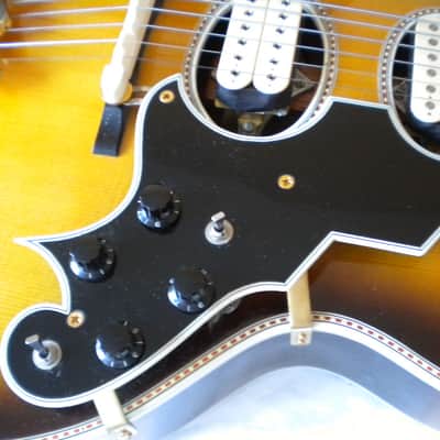 Carlo Greco Jazz Sunburst Guitar image 2