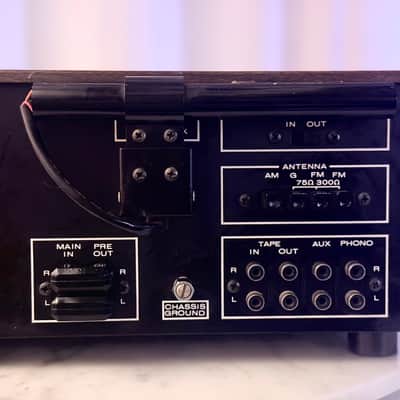 ✨ Marantz 2230 Vintage Receiver — Serviced • Partial Recap • Warm-White LED • New Vellum • Wood-Grain Metal Cover image 8