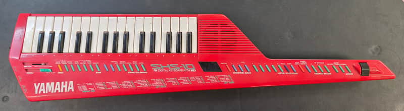Yamaha SHS-10R Keytar 1987 - Red image 1