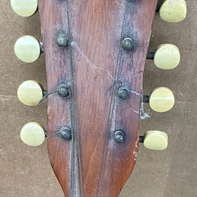 Unbranded Bowl Back Mandolin Early 1900's "For Repair" image 5