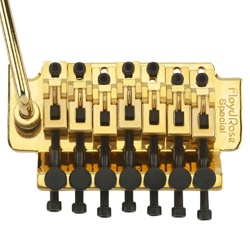 Genuine Floyd Rose Special Series 7 String Lefty Tremolo - Gold image 1