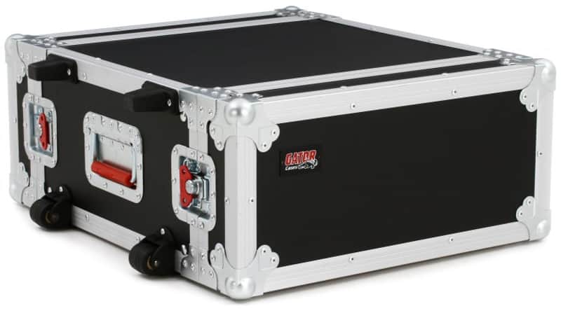 Gator G-TOUR 4UW ATA Wood Rolling Rack Case (GTOUR4UWd1) image 1