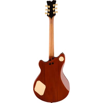EVH SA-126 Special, QM Semi-Hollow Electric Guitar - Tobacco Sunburst image 3