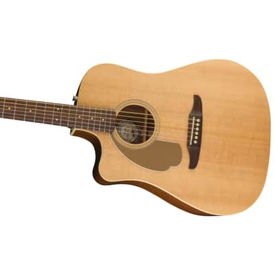 Fender Redondo Player Lefthand WN Natural - Lefthand Acoustic Guitar image 6