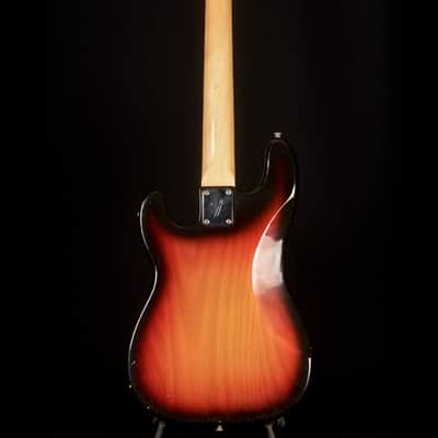 Fender Precision Bass Fretless with Rosewood Fingerboard 1976 - Sunburst image 5