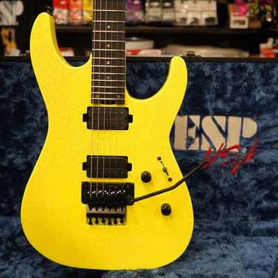 ESP USA M-II FR Power Bait 6-String Electric Guitar w/ Duncans & USA Form Fit Case image 3