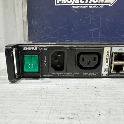 Shure AXT400 A 470-698MHz Dual Wireless Receiver W/ (2) AXT200 SM86 #17664 (THS) image 21
