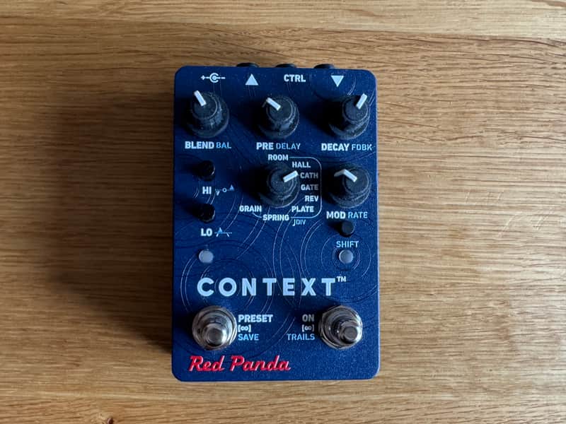 Red Panda Context 2 Reverb Pedal image 1